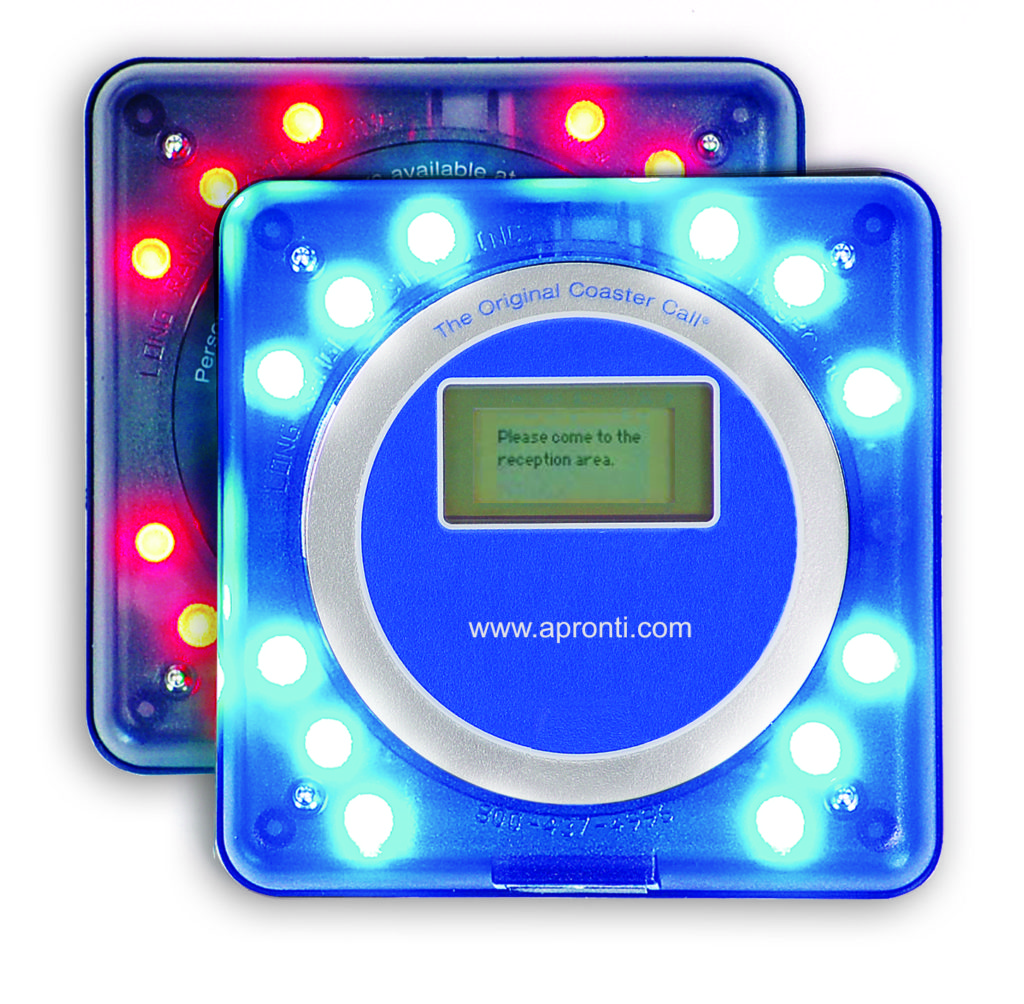 Apronti Text-Coaster Pager LRS