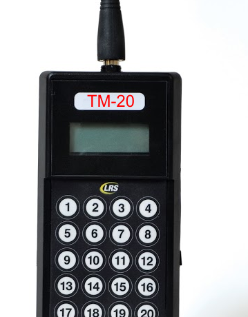 TM20-Sendestation um im Bereich Logistik, die Fahrer-Pager zu rufen