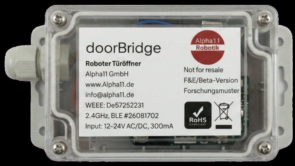 doorBridge - der Zeitsparer für Türantriebe und Schnelllauftore